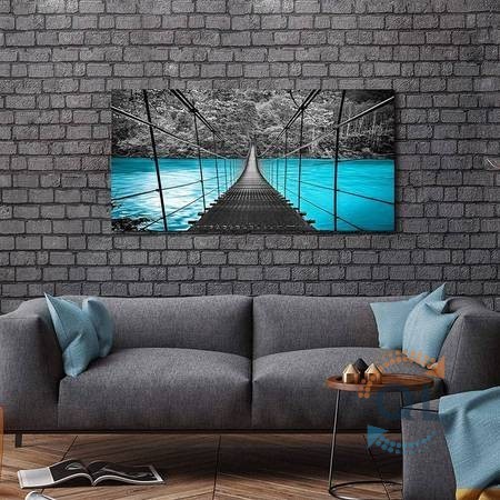 tempered-glass-art-blue-water-bridge-wall-art-decor-big-4