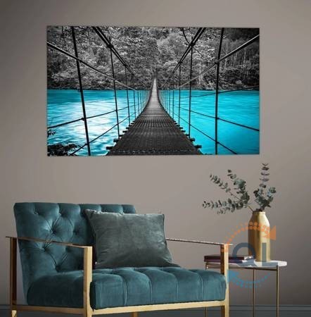 tempered-glass-art-blue-water-bridge-wall-art-decor-big-1